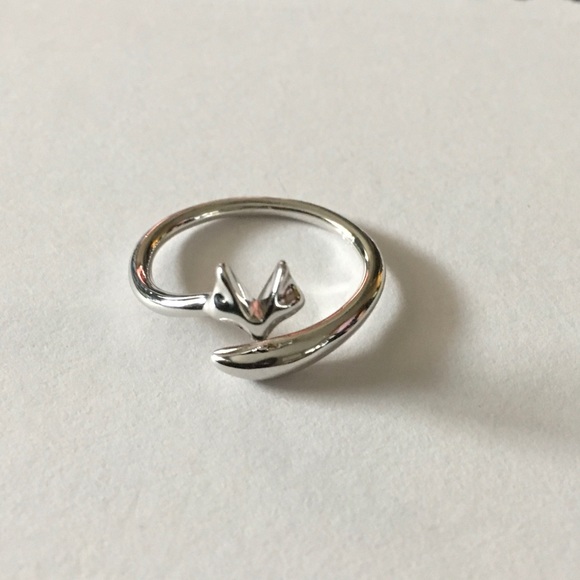 Jewelry - Sterling Silver Fox Ring - Size 6